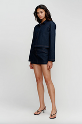 Ownley Ranger Denim Skirt - Indigo