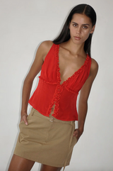 Ownley Gabe Mini Skirt - Caramel