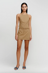Ownley Gabe Mini Skirt - Caramel