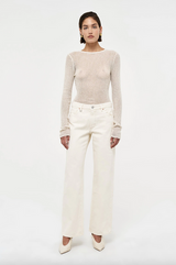 Neuw Daria Boyfriend Jean - Light Cream
