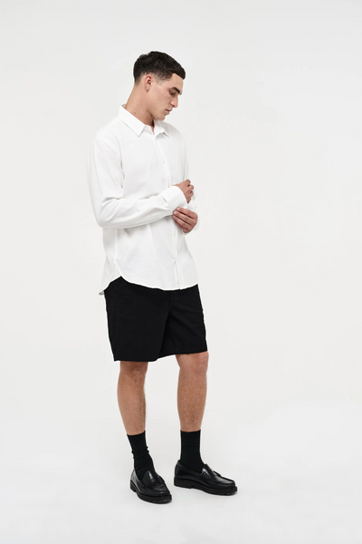 Neuw Lou Boxer Short Canvas - Black