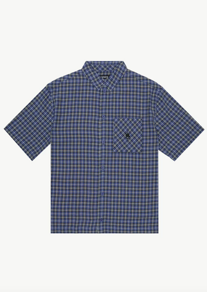 Afends Shipwreck Recycled Short Sleeve Shirt - Marlin
