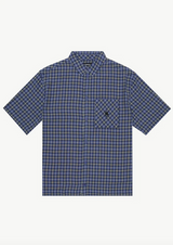 Afends Shipwreck Recycled Short Sleeve Shirt - Marlin