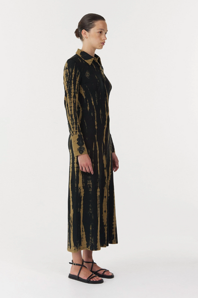 Third Form Nebular Shirt Dress - Tie Dye