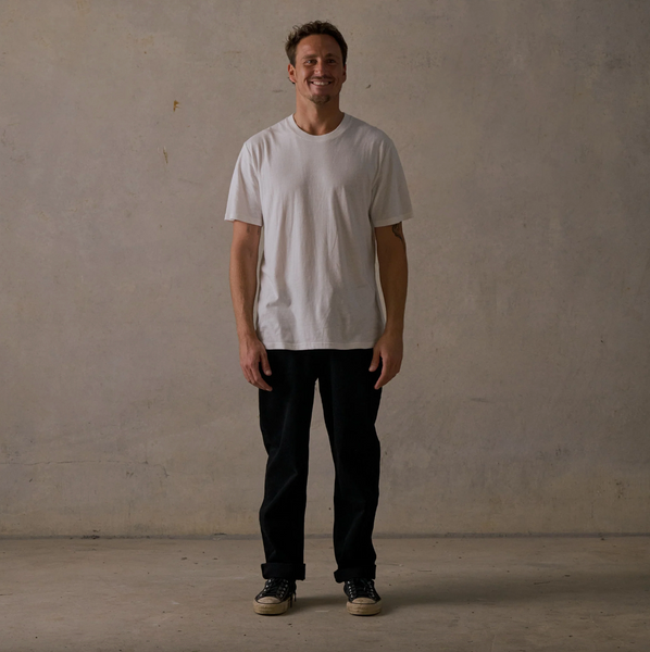 Mctavish Hemp Tee - Chalk