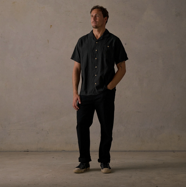 Mctavish Everyday Hemp Shirt - Black