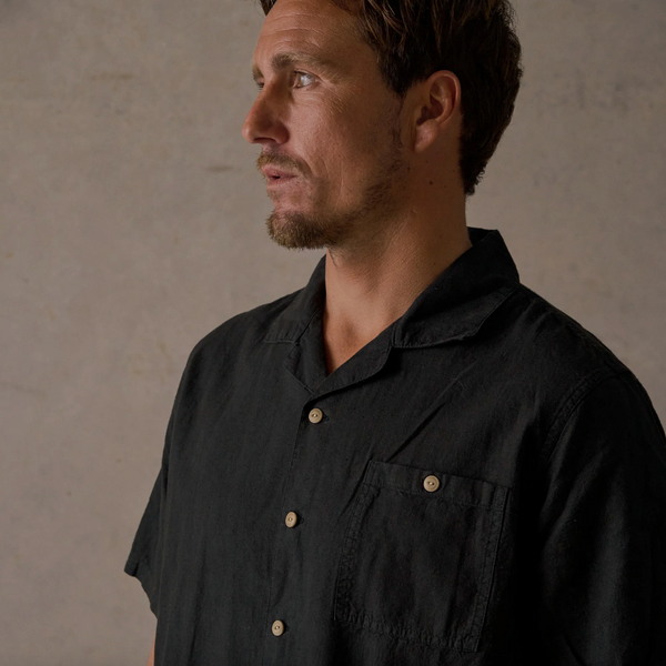 Mctavish Everyday Hemp Shirt - Black