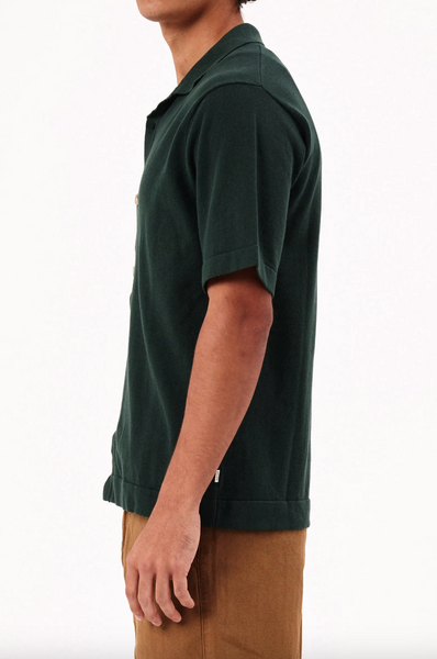 Rolla’s Bowler Knit Classic Shirt - Thyme