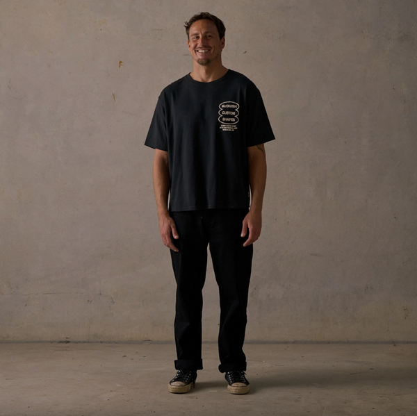 Mctavish Boxy Tee - Black