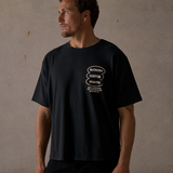 Mctavish Boxy Tee - Black