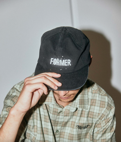 Former Legacy Scratch Cap - Washed Black