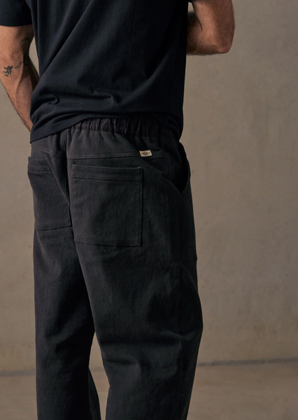 McTavish Twill Pants - Black