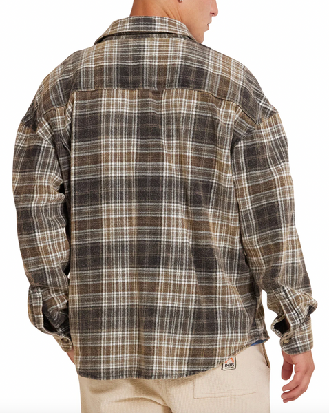 Deus Vacay Check Shirt - Grey Check