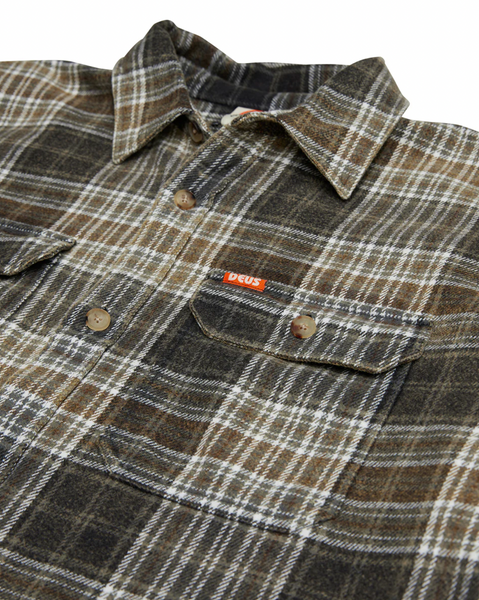Deus Vacay Check Shirt - Grey Check