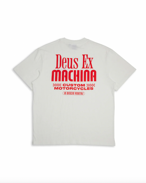 Deus Partisan Tee - Vintage White