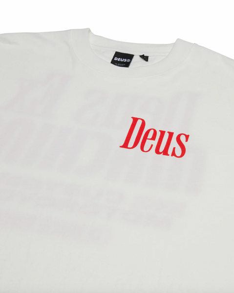 Deus Partisan Tee - Vintage White