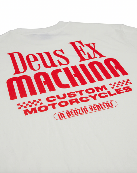 Deus Partisan Tee - Vintage White