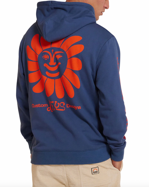 Deus Helios Hoodie - Moroccan Blue