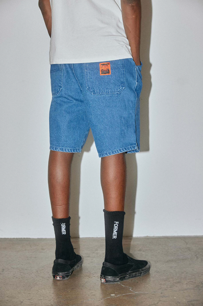 Former Distend Walkshort - Worn Denim