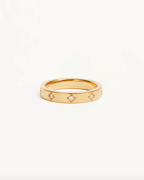 By Charlotte Infinite Light Ring - 18k Gold Vermeil