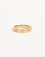 By Charlotte Infinite Light Ring - 18k Gold Vermeil