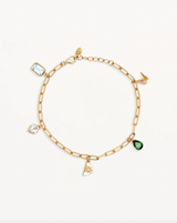 By Charlotte Wanderlust Charm Bracelet - 18k Gold Vermeil