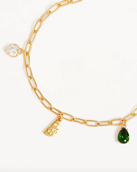 By Charlotte Wanderlust Charm Bracelet - 18k Gold Vermeil