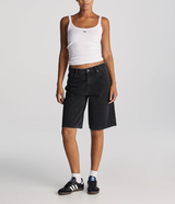 Lee Low Slouch Jort - Black Shadow