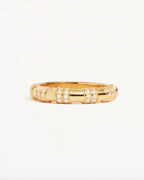 By Charlotte Shine Bright Band Ring - 18k Gold Vermeil