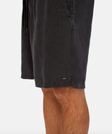 Industrie Marina Linen Short - Dark Navy