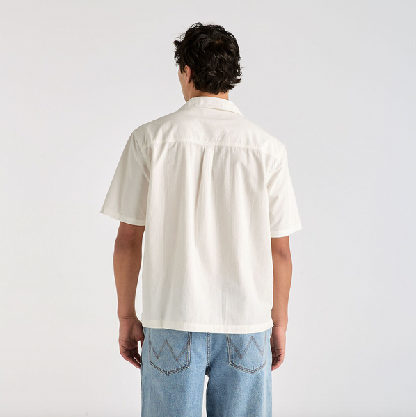 Wrangler Box Resort Shirt - White