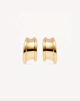 By Charlotte Muse Large Hoops - 18k Gold Vermeil