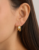 By Charlotte Muse Large Hoops - 18k Gold Vermeil