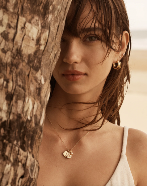 By Charlotte Muse Large Hoops - 18k Gold Vermeil