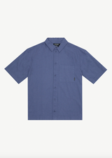 Afends Everyday Hemp Short Sleeve Shirt - Marlin