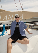 Afends Everyday Hemp Short Sleeve Shirt - Marlin