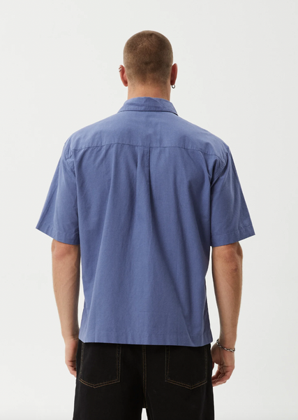 Afends Everyday Hemp Short Sleeve Shirt - Marlin