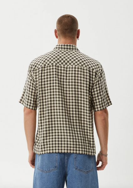 Afends Gambet Short Sleeve Shirt - Sand