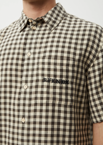 Afends Gambet Short Sleeve Shirt - Sand