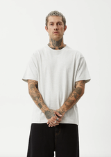 Afends Genesis Heavy Boxy Tee - Grey Marle