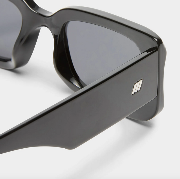 Le Specs Rippled Rebel - Black