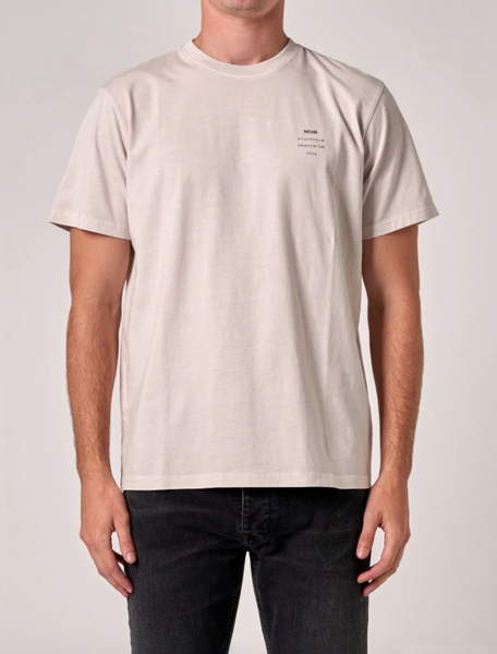 Neuw Organic Neuw Band Tee - Washed Stone