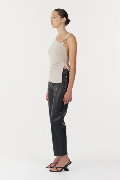 Third Form Stirling Twist Asymmetric Bodice - Oyster Grey