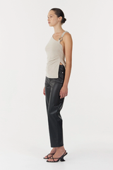 Third Form Stirling Twist Asymmetric Bodice - Oyster Grey