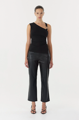 Third Form Stirling Twist Asymmetric Bodice - Black