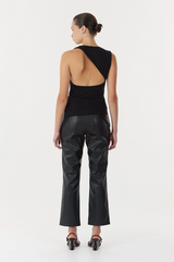 Third Form Stirling Twist Asymmetric Bodice - Black