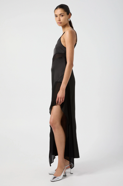 Third Form Essence Panelled Maxi Dress - Black
