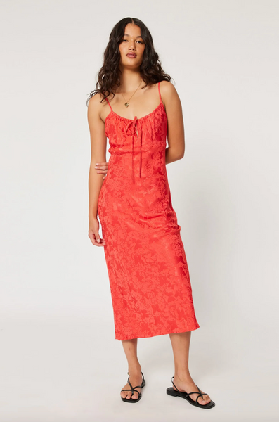 Rolla’s Georgie Slip Jacquard - Cherry