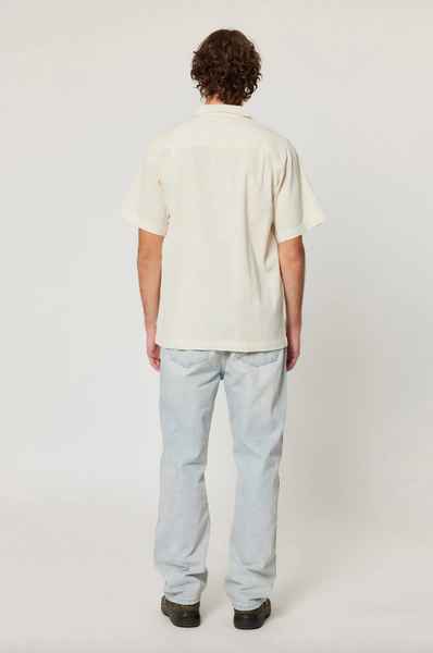 Rolla’s Creeper Bowler Shirt - Vintage White