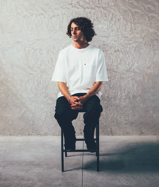 Former CA Oversized Pocket T-Shirt - Washed Bone